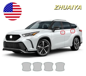 Película de protección de pintura precortada PPF para manija de puerta para Toyota Highlander 2020-2025 - Imagen 1 de 7