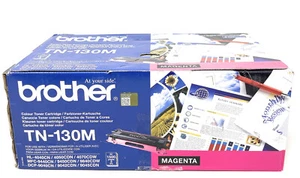 BROTHER TN-130M TONER ORIGINALE MAGENTA HL-4040CN/MFC-9440CN/DCP-9045CN [A BOX] - Picture 1 of 1
