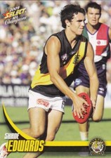 AFL 2009 Select Richmond Tigers - Shane Edwards Card No.137