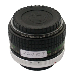 FOCA Canon FD Teleconvertidor Extensor Convertidor 2x + Macro 1:1 7 Lentes /20 - Imagen 1 de 5