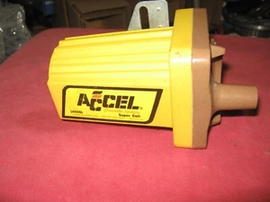 GOOD USED ACCEL SUPER COIL #140001 IGNITION COIL 12V RACING HOT ROD STREET STRIP - Picture 1 of 4