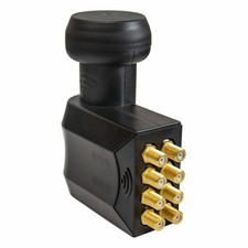 Octo LNB 0,1 dB FULL HDTV LNC UHD LMB 4K direkt für 8 Receiver 8-fach Empfänger