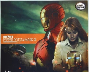 Hot Toys Iron Man 3 Pepper Potts & Mark IX 9 MMS311 1/6 scale Collectible Figure - Picture 1 of 4