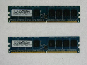 2GB 2X1GB PC6400 DDR2-800MHz PC2-6400 240PIN DIMM Non-ECC Desktop Memory TESTED - Picture 1 of 1