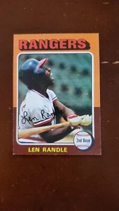 1975 Topps Baseball Len Randle #259 - Bild 1 von 2