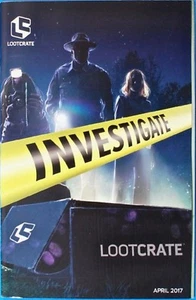 Beutekiste "Investigate" Magazin - April 2017 - Bild 1 von 4