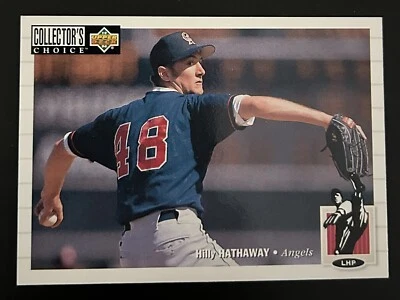 1994 Upper Deck Collector's Choice #129 HILLY HATHAWAY California Angels - Image 1 of 2