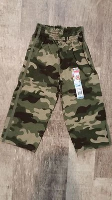 Garanimals Green Camouflage Camo Cotton Pants Baby Toddler Boys Size 18 M Months - Image 1 of 3
