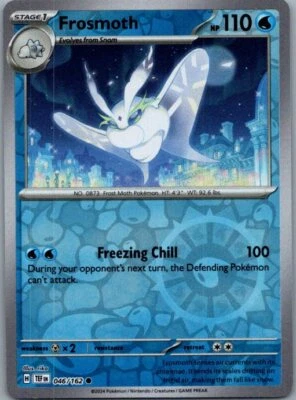 Frosmoth SV05: Temporal Forces 046/162 Near Mint NM Reverse Holo - Image 1 of 2