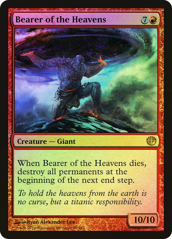 MTG FOIL Bearer of the Heavens  - Journey into Nyx #89 - Image 1 of 1