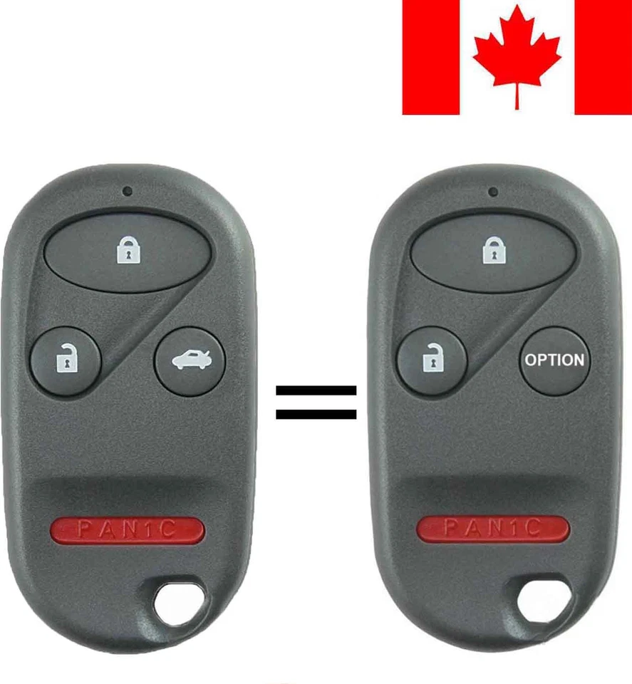 1x Nuevo Repuesto Entrada Sin Llave Control Remoto Llavero Para Honda A269ZUA101 Foto 1 de 1