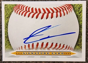 Leo Jimenez Signed IP 3.5x2.5 Signature Card Blue Jays Prospect MLB Debut 7/4/24 - Picture 1 of 1