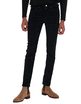 PS Paul Smith L93820 Mens Navy Corduroy Slim Fit Jeans Size 28 - Image 1 of 3