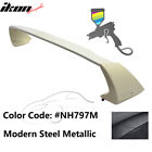 Fits 12-14 Civic Sedan Mugen Trunk Spoiler ABS #NH797M Modern Steel Metallic