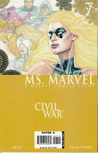 Ms. Marvel Lote de 2 # 7 8 Marvel, Guerra Civil, Brian Reed Capitán Marvel Vengadores - Imagen 1 de 2