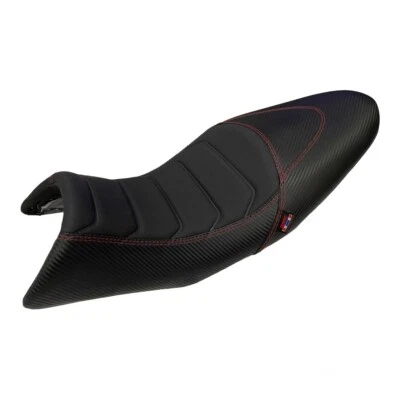 Kawasaki z 125 pro br125 replacement full seats Dual seat red stitch 2017-2024 Foto 1 de 4