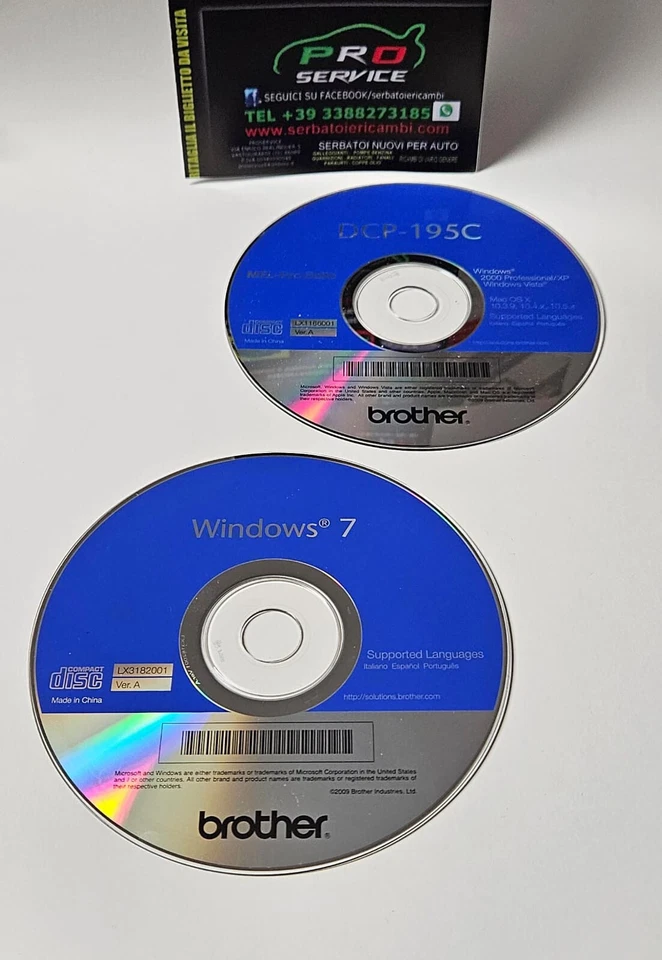 cd driver per stampante dcp-195c brother - Immagine 1 di 1