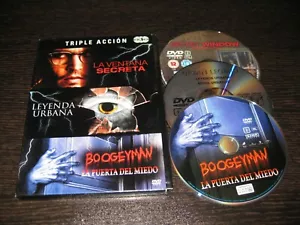The Secret Window - Urban Legend - Boogeyman DVD Three Action Movies - Picture 1 of 1