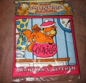 Gato Garfield de colección en tarro de galletas MIP soporte para olla cocina galletas patas años 90 - Imagen 1 de 5