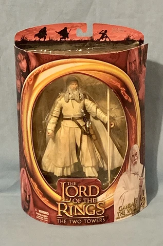 Lord Of The Rings Two Towers Gandalf The White 6" Figure LOTR Sealed Cover