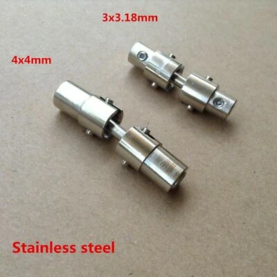 1pcs FT011 - FT012 Drive Shaft 4x4mm /3x3.18mm Universal joint for RC Boat - Image 1 of 4