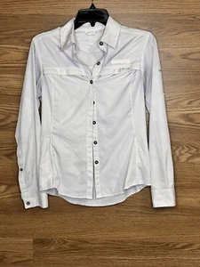 Field And Stream Women’s White Button Down Long Sleeve Fishing Shirt  - Picture 1 of 5