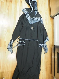 In Character Dark Sorcerer Black Costume 4 Piece Set With Costume Bag Size XL - Picture 1 of 9