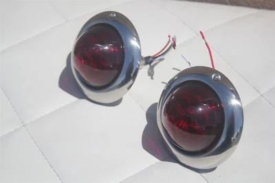 Luces traseras LED de doble función Bee Hive freno de giro personalizado Hot Rat Rod camión Foto 1 de 4