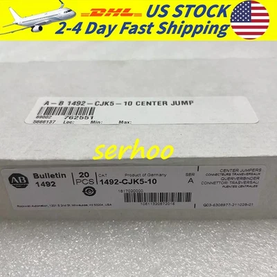 1492-CJK5-10 Center Jumpers Brand New Allen Bradley Fast Ship - Image 1 of 3