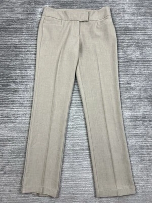 XOXO Dress Pants Womens 7/8 Beige Straight Leg Polyester Blend Casual - Image 1 of 4