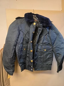 NEW Vintage Gerber Coat Jacket Outerwear Car-Duty Fur Collar Size 30 DP-10039 - Picture 1 of 7