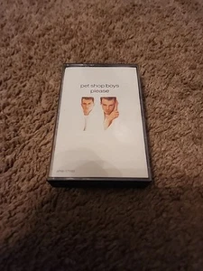 Pet Shop Boys - Please Audio Cassette Tape 1986 - Picture 1 of 3