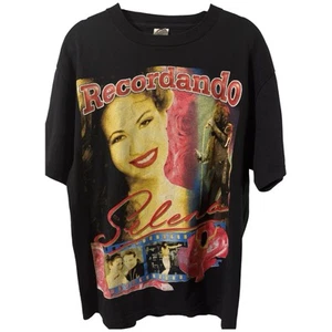 Vintage 90s Selena Rap Tee Shirt Men’s Large Vtg - Picture 1 of 3