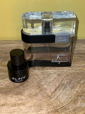 Salvatore Ferragamo F Negro 100 ml y Kenneth Cole Negro 15 ml Foto 1 de 4