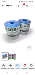 Pressengarn BLAU 400m/kg 2x5kg Set 10 kg Ballenpressengarn Bindegarn Rundballen - Bild 1 von 1