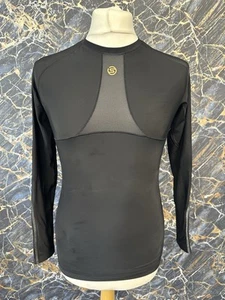 SKINS Long Sleeved Compression Base Layer Top Mens Black Size XL #REF59 - Picture 1 of 6