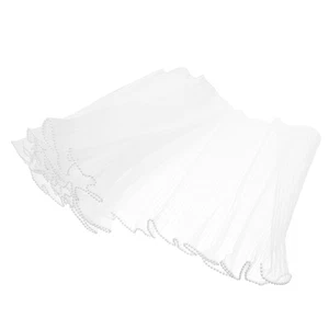 Pearl Wave Garn Rete Avvolgente Per Bouquet Nastri Decorativi Matrimoni - Foto 1 di 12