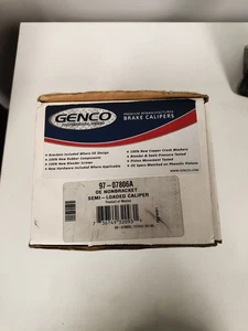 Genco 97-07806A Disc Brake Caliper For 88-93 Ford Festiva - Bild 1 von 3