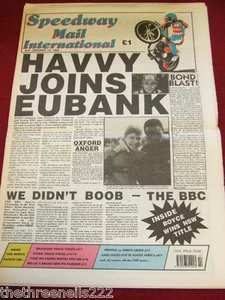 SPEEDWAY MAIL INTERNATIONAL - HAVVY JOINS EUBANK - JAN 16 1993 - Picture 1 of 1