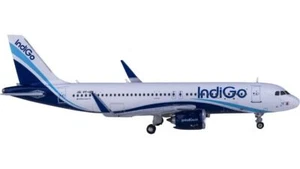 1:400 Phoenix Indigo AIRBUS A320neo Passenger Airplane Diecast Aircraft Model - Picture 1 of 4