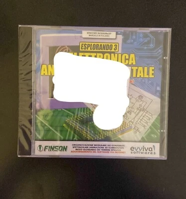 SOFTWARE FINSON "L'ELETTRONICA ANALOGICA E DIGITALE" CD6245 (A/N CD6245) nuovo - Immagine 1 di 2