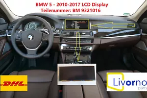 BMW 5 F10 F11 LCD DISPLAY BM 9321016 CID1025 F10LCI IPS L6MU ERSATZ TEIL - Bild 1 von 2