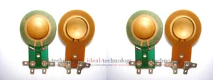 4 Pcs Replacement B52 Diaphragm for B-52 Storm CH-1 Horn Tweeter Driver 8 Ohms - Picture 1 of 4