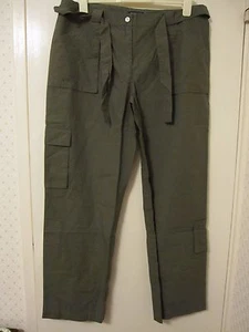 Damen Frauen Bekleidung Elements 100% Baumwolle Hose Pants Khaki Größe 20 - Bild 1 von 1