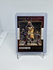 2015-16 NBA Hoops Road to the Finals Lebron James #/499 card# 72