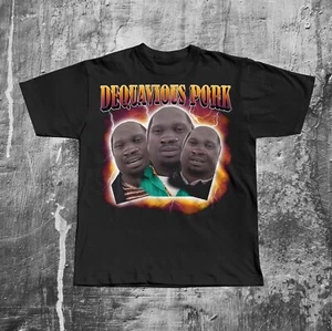 Dequavious Pork Funny Dank Memes T-shirt, Brainrot Shirt, Meme Tee - Picture 1 of 1