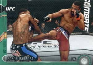 2015 Topps UFC Chronicles EDSON BARBOZA #109 GREEN Parallel /288 - Picture 1 of 1
