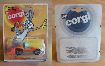 BUGS BUNNY - CORGI 84 del 1979 con Macchina - vedi* - Immagine 1 di 4