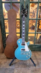 Gibson Les Paul LP 60s Standard Plain Top Electric Guitar Iverness Green w/ Case - Picture 1 of 23