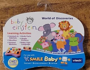 VTech VSmile Baby Einstein World Of Discoveries 9-36 mos. New in Package - Picture 1 of 8